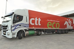 CTT testam com sucesso camião a gás natural - Em parceria com a IVECO e Douro Gás