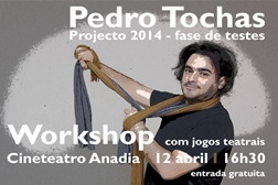 Pedro Tochas dinamiza workshop em Anadia