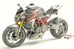 Furion M1 - a moto híbrida francesa com motor Wankel e motor electrico