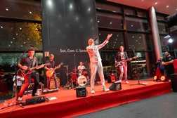 Soc. Com. C. Santos associa-se à celebração dos 45 anos da banda Taxi nos Coliseus  
