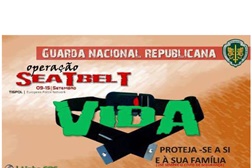 GNR detecta 760 condutores sem cinto de segurança
