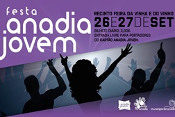 Festa Anadia Jovem: Duas noites de pura animação - D8, Demo, Fernando Alvim e muitos mais