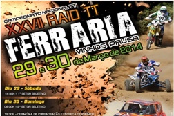 Abertura do Campeonato Nacional de TT na Ferraria