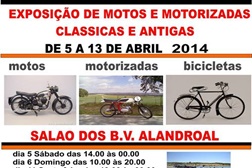 Exposição de Motos e Motorizadas Classicas e Antigas no Alandroal