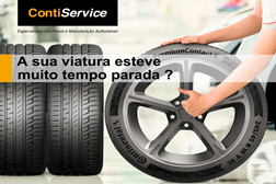 ContiService oferece check-up aos pneus e à bateria - Rede conta com mais de 90 pontos de atendimento