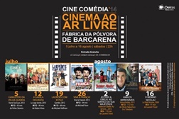 Cine Comédia ao Ar Livre na Fábrica da Pólvora de Barcarena