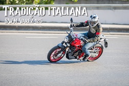 Teste SWM Varez 125 - Tradição italiana