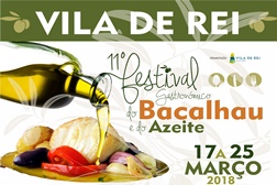 Festival Gastronómico do Bacalhau e do Azeite está de regresso a Vila de Rei