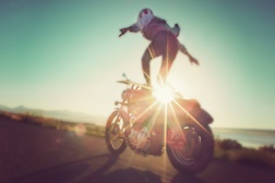 "Motosurf" a alta velocidade