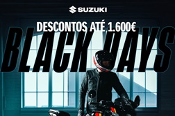 Black Days Suzuki arrancam com descontos até 1.600 euros em modelos selecionados