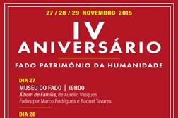 IV Aniversário - Fado Património Imaterial da Humanidade 
