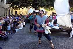 Teatro de Rua em Anadia com os Kopinxas