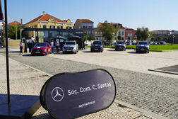 Mercedes-Benz On the Road na Póvoa de Varzim com a Soc. Com. C. Santos  - Para experimentar os modelos 100% elétricos da gama EQ