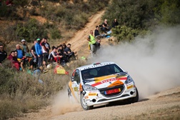 Ricardo Sousa sem sorte - Ao volante de Peugeot 208 R2