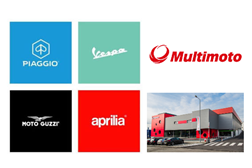 Grupo Multimoto é o novo Importador oficial das marcas o Grupo Piaggio