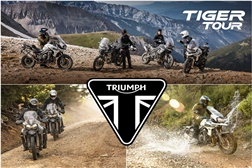 Triumph Tiger Tour em Lisboa