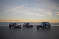 Os três SUV da SEAT rodam juntos pela primeira vez - Arona, Ateca e Tarraco