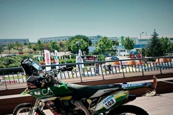 Suzuki RMZ 450 Rally que Mário Patrão levou ao Dakar