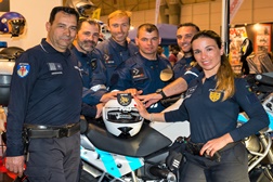Acção Comunicação em Segurança - Um teste intensivo de equipamentos de motociclismo