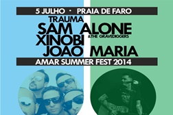 Praia de Faro recebe AMAR SUMMER FEST 2014