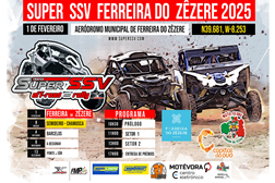 "Capital do Ovo" recebe pela primeira vez a caravana do Troféu Super SSV - Super SSV Ferreira do Zêzere a 1 de Fevereiro