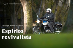 Teste Triumph Boneville T100 - Espírito revivalista