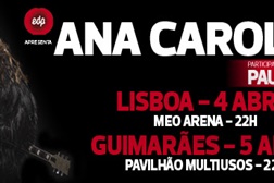 Ana Carolina ao Vivo em Portugal - Convidado Especial: Paulo Gonzo