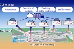 NEC fornece à NEXCO CENTRAL um sistema de monitorização de tráfego  - Tecnologias IA com sistema de fiber sensing  