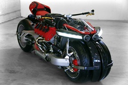 Lazareth LM 847 - um motociclo com um motor 470 cv? Só no salão de Genebra!