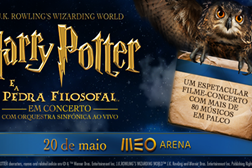 Maestrina Sarah Hicks dirige Orquestra Filarmonia das Beiras no filme-concerto "Harry Potter e a Pedra Filosofal"