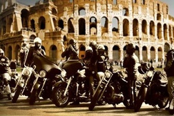 Harley-Davidson comemora 110º aniversário em Roma