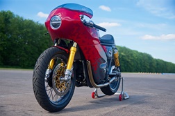 Nought Tea - uma Royal Enfield Continental GT650 by Harris Performance