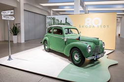 Škoda 1101 “TUDOR” celebra 80 anos com uma exposição no museu Škoda