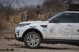 Goodyear pneu oficial da Land Rover Experience Tour  - No parque nacional de Kavango-Zambezi
