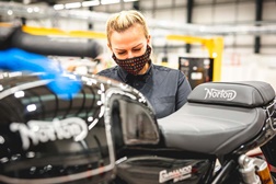 Nova vida e nova fábrica para a Norton