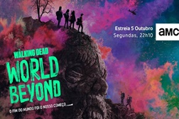 "The Walking Dead: World Beyond" estreia dia 5 de outubro no AMC