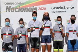 Melissa Maia sagra-se campeã nacional de elite no Campeonato Nacional de Fundo