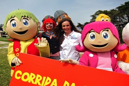 Elisabete Jacinto embaixadora da 4ª Corrida da Criança