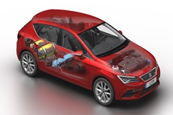 Leon alimentado a GNC com novo motor 1.5 TGI Evo  - Movido a gás natural comprimido