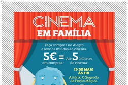 Novas sessões de “Cinema em Família” no Alegro Castelo Branco