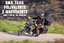 Teste BMW F 750 GS Edição 40 Years GS - Uma trail polivalente e irreverente