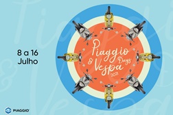 Piaggio & Vespa Days com test-rides e descontos!