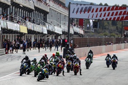 ESBK 2024, Valencia - Alonso no pódio - Lopes desiste nas SBK
