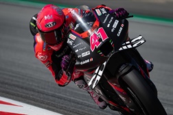 MotoGP, 2022, Catalunha - Aleix Espargaró lidera 1-2 da Aprilia no TL2 - Oliveira recuou para 19º