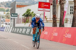 Nathalie Eklund triunfa com autoridade no prólogo da Volta a Portugal Feminina Cofidis