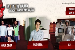 Gala Drop, Duquesa e PZ no Palco Antena 3 do Super Bock Super Rock