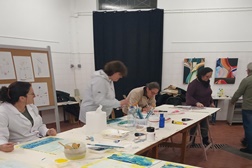 Aulas Abertas de Pintura no Espaço Favo - Alhos Vedros