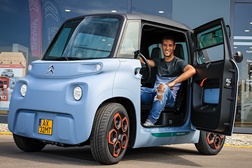 Entregue primeiro Citroën AMI do empreendimento Aurya  - Ao jogador Diogo Salomão do CF Estrela da Amadora
