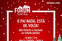 Pai Natal chega ao Fórum Sintra e inaugura "Fábrica de Doces"
