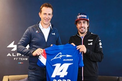 Alpine F1 Team confirma Fernando Alonso para 2022  - Pelo segundo ano, Alonso fará dupla com Esteban Ocon